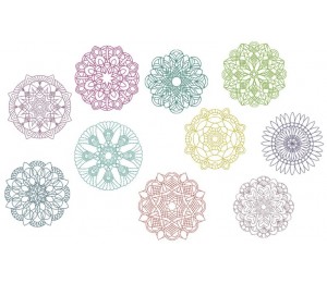 Stickserie - Circular Magic